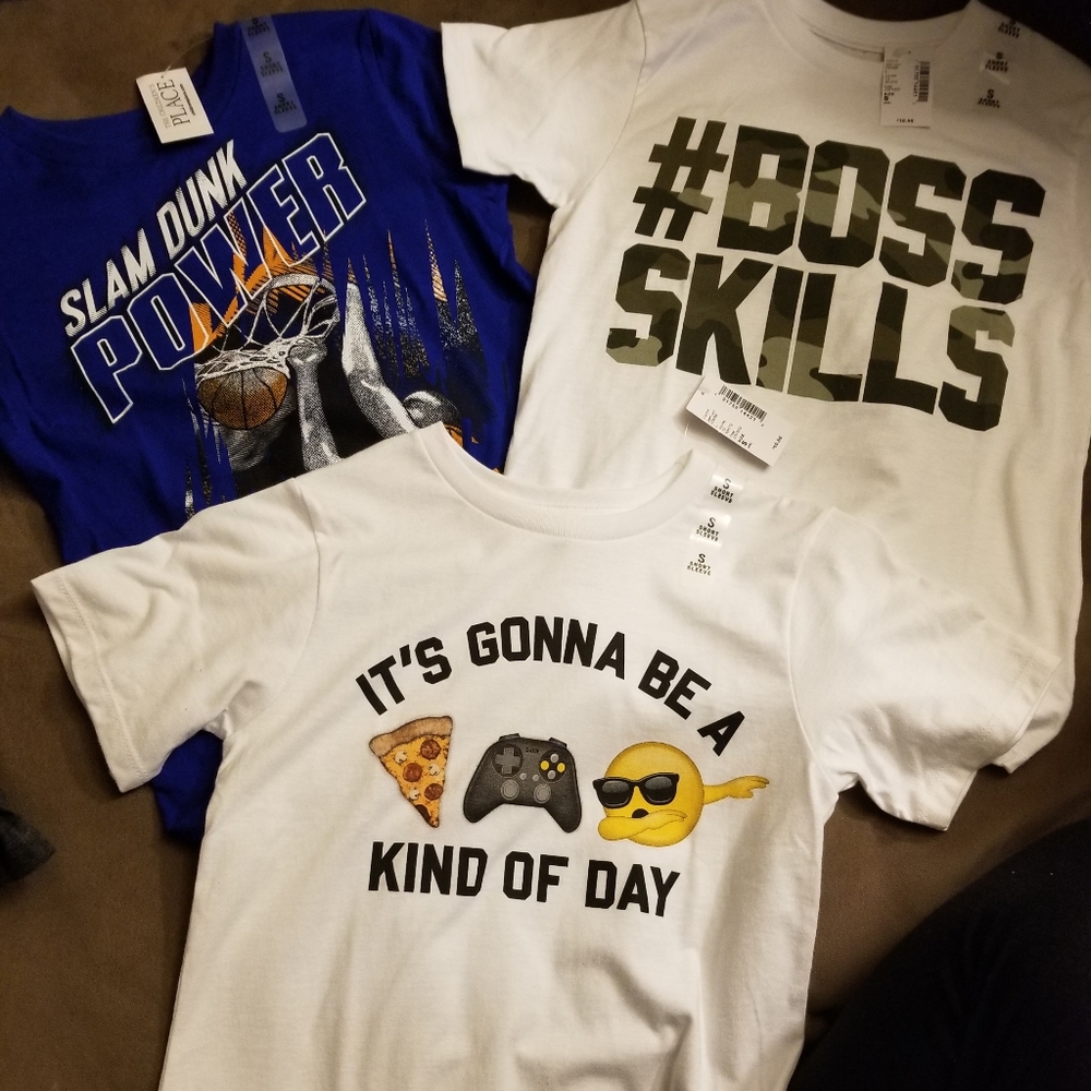 NWT lot of Children's Place boys tees